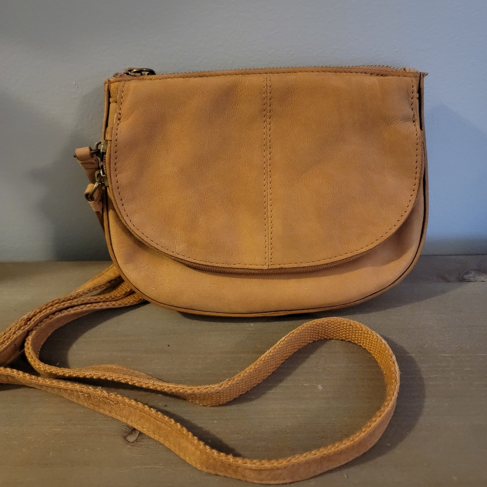 Leather Lucky Brand Bag/ Sactchel